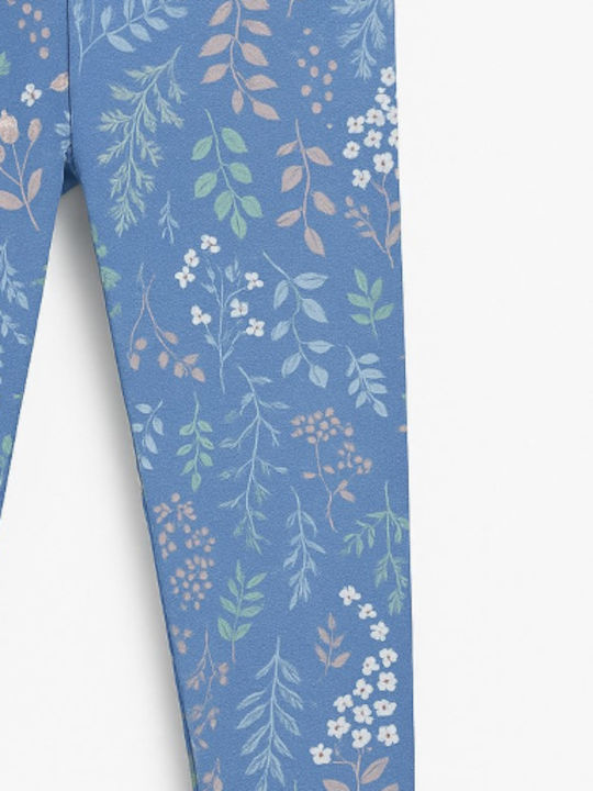Kids Legging Long Light Blue Frozen