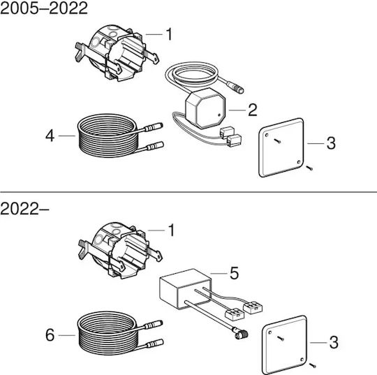 Geberit 115.861.00.6 Flush Plate Power Supply Unit