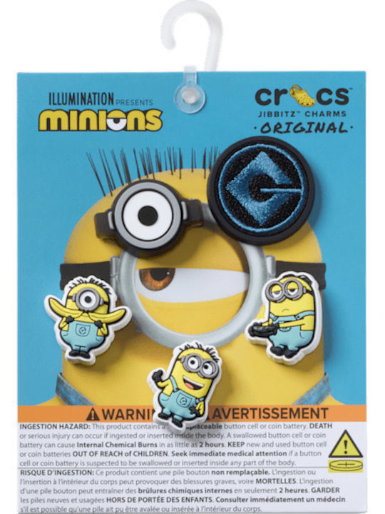 Crocs Jibbitz Anhänger Minions Mehrfarbig 5 Stück