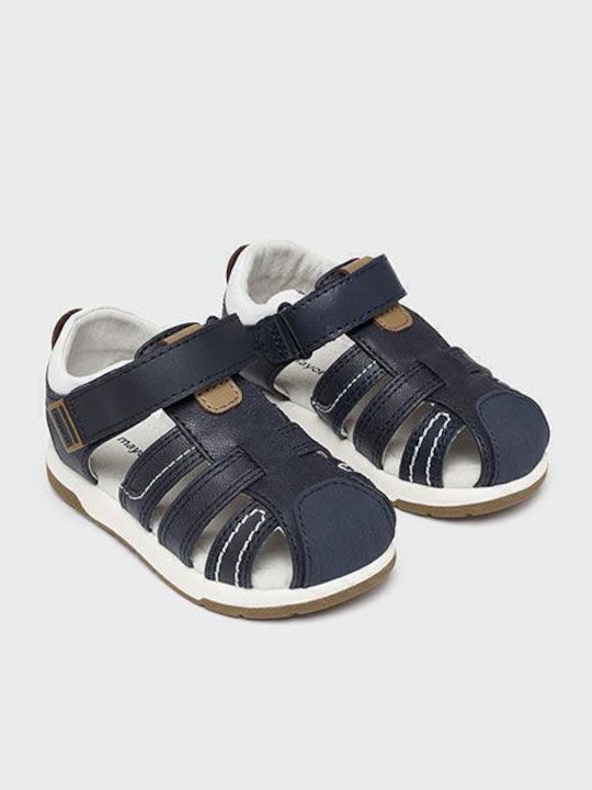 Mayoral Soft-Sole Baby Sandals Blue