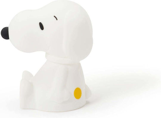 Mr Maria Φωτάκι Νυκτός LED Snoopy Ρεύματος Λευκό Θερμό