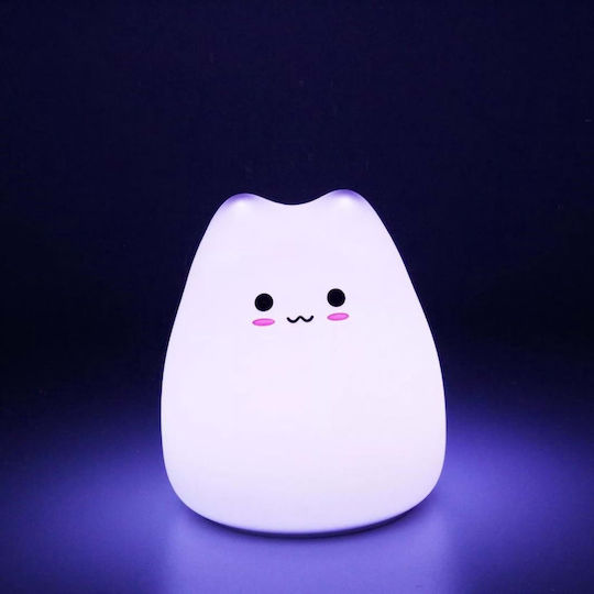 Winkee Lămpi De Veghe Pentru Copii LED Winkee Lampă De Masă Lumina De Noapte Pisicuță La Rețea Alb Cald