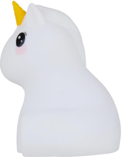 Kiddoboo Nursery Night Light LED Unicorn Power White