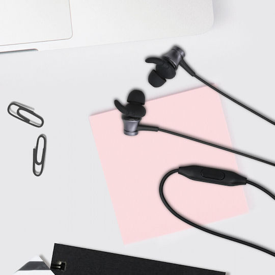 Set 6 Headphone Covers Kwmobile Black Silicone 49432.01