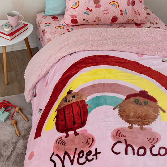 Palamaiki Kids Duvet Cover Single Pink 160x220cm