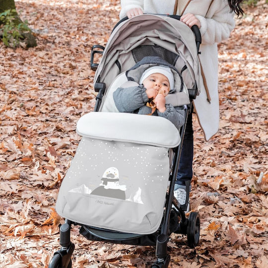 Kikka Boo Polar Stroller Footmuff Waterproof Seally Me with Fleece Lining 98x40cm