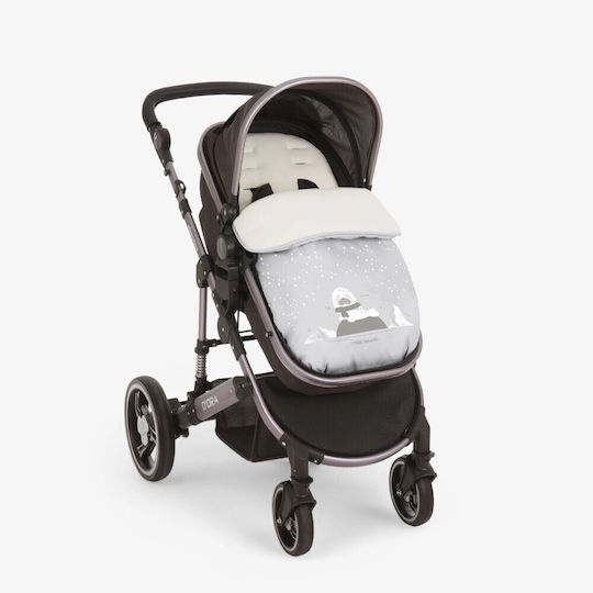Kikka Boo Polar Stroller Footmuff Waterproof Seally Me with Fleece Lining 98x40cm