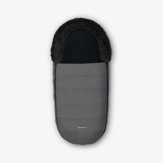 Kikka Boo Urban Stroller Footmuff Waterproof Gray with Fleece Lining 98x40cm