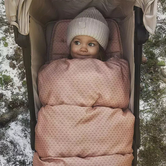 Elodie Details Kinderwagen-Fußsack Wasserdicht Pink 95x53εκ.