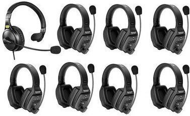 Soluție Interfon Stereo Comp Witalk Wt8d8xbat 8 Persoane Full-Duplex 1.9GHz Dual-Ureche
