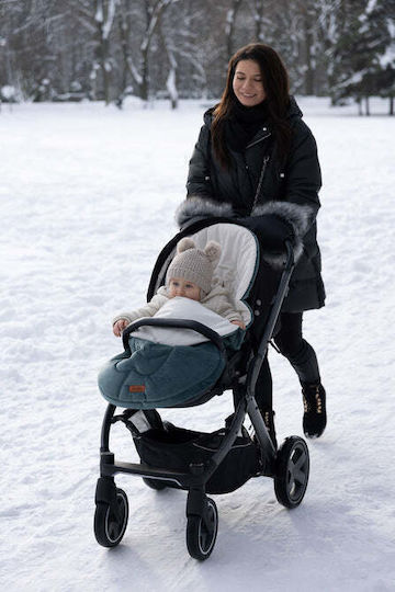 Sensillo Kinderwagen-Fußsack Rosa 95x45εκ.