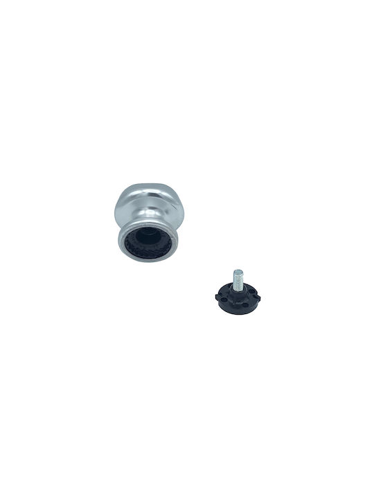Saguatti Μπουλ Εξώπορτας Polished Silver