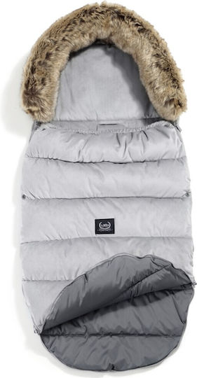 La Millou Universal Kinderwagen-Fußsack Wasserdicht Gray 110x50εκ.