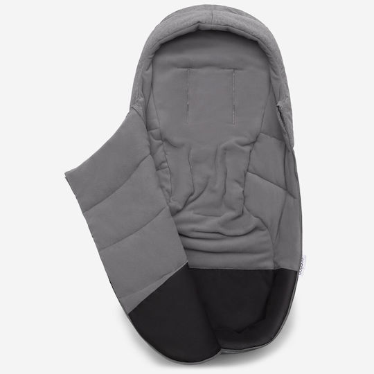 Bugaboo Ποδόσακος Καροτσιού Grey Melange με Fleece Επένδυση