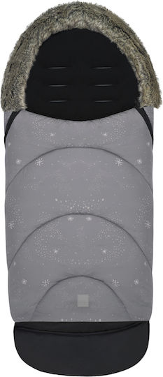 Kikka Boo Trendy Galaxy Waterproof Stroller Footmuff with Fleece Lining 98x40cm Gray