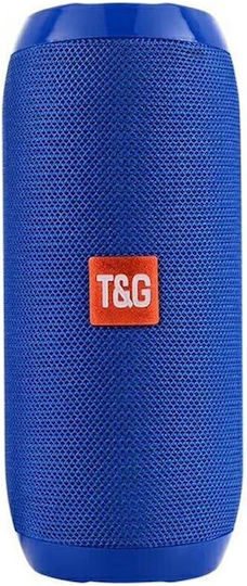 T&G TG-117 Ηχείο Bluetooth 5W με Ραδιόφωνο και Διάρκεια Μπαταρίας έως 4 ώρες Μπλε