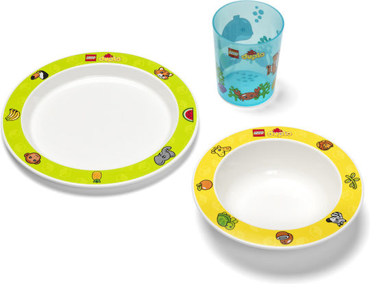 LEGO Feeding Set Duplo made of Plastic Multicolour 3pcs for 18+ months