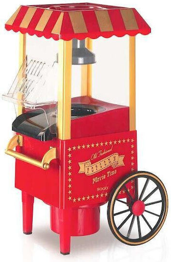 Mașină de popcorn cu aer cald 1500W