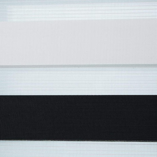 Eurohome Jaluzele Rulou Semi-Blackout Dublu Alb L120xÎ150buc