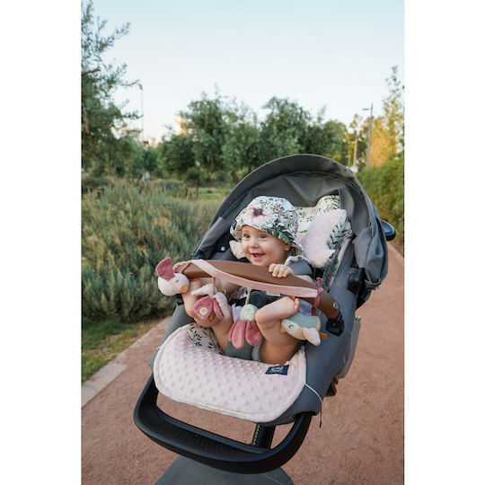 La Millou Stroller Mattress Double Sided Princess Velvet 36.5x85cm Multicolour