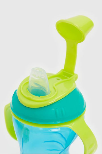 Mothercare Δεινοσαυράκι Εκπαιδευτικό Μπιμπερό Σιλικόνης με Λαβές Πολύχρωμο