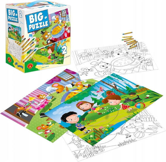 Puzzle pentru Copii pentru 3+ ani+ Ani Alexander Toys
