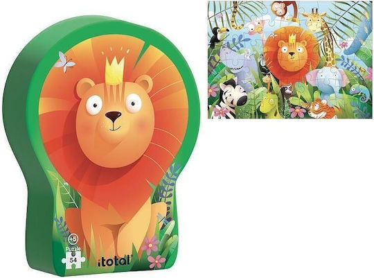 Kids Puzzle The King of The Jungle King of The Jungle for 5+ years+ Years 49pcs Total Gift