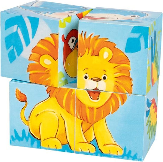 Lemnos Puzzle pentru Copii Wild pentru 2+ ani+ Ani Goki