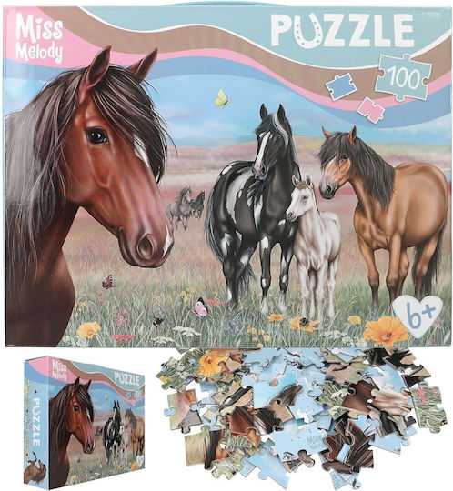 Παιδικό Puzzle Miss Melody 100pcs Miss Melody