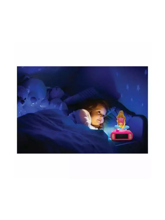 Lexibook Desktop Clock Barbie Pink