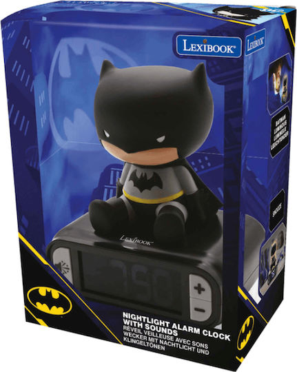 Lexibook Часовник За Настолен Компютър Batman Черен
