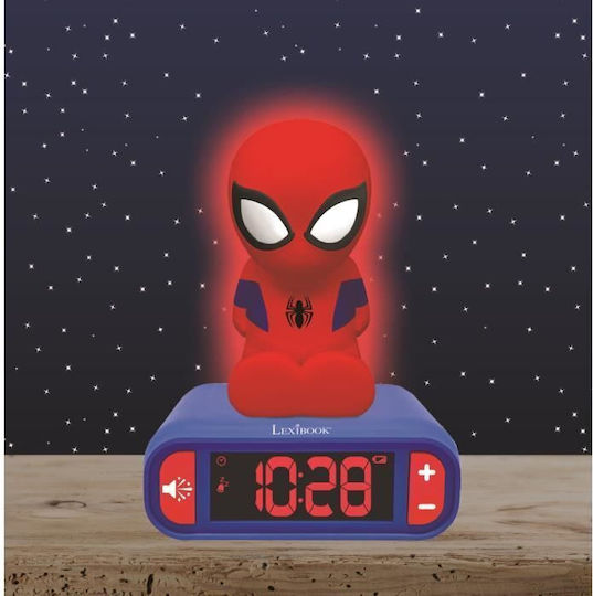 Lexibook Επιτραπέζιο Ρολόι Spiderman
