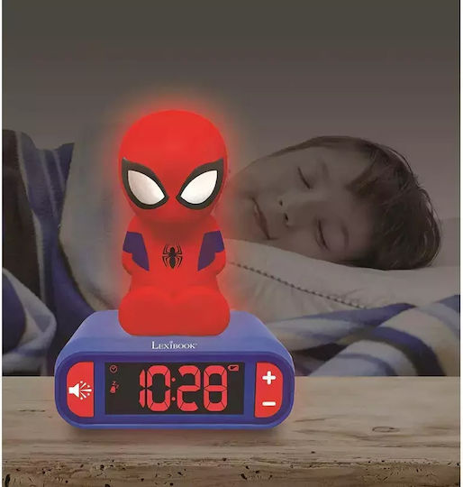 Lexibook Επιτραπέζιο Ρολόι Spiderman