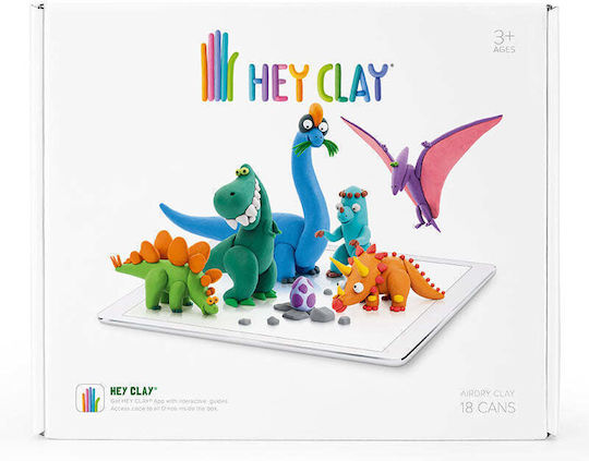 Hey Clay Dinoss Πηλός Σετ