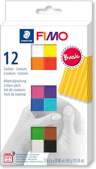 Staedtler Fimo Soft Colour Pack Polymeric Modelling Clay Multicolour 300gr