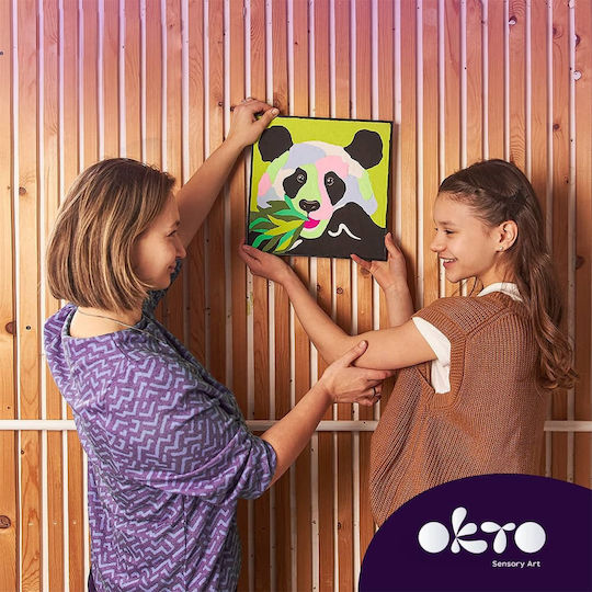 Diy Creative Set de pictură creativă 3d cu lut Panda