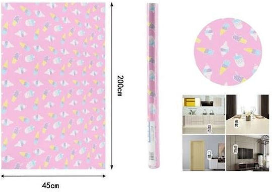 Tpster Peel & Stick Kids Wallpaper L45xH200cm