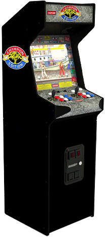 Arcade 1 Up Street Fighter Deluxe Arcade Machine