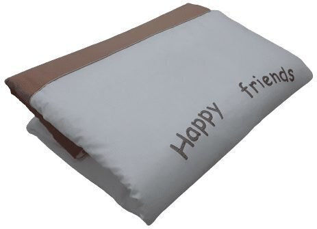 Beboulino Кувертa Детско легло Happy Friends 100% памук Бяло 90x110cm