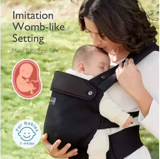 Momcozy Classic Carrier Black with Maximum Weight 20kg
