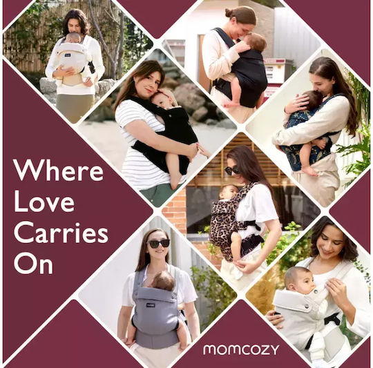 Momcozy Classic Carrier Black with Maximum Weight 20kg