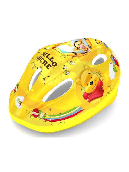 Seven Disney Winnie the Pooh Παιδικό Κράνος για Ποδήλατο Πόλης Κίτρινο
