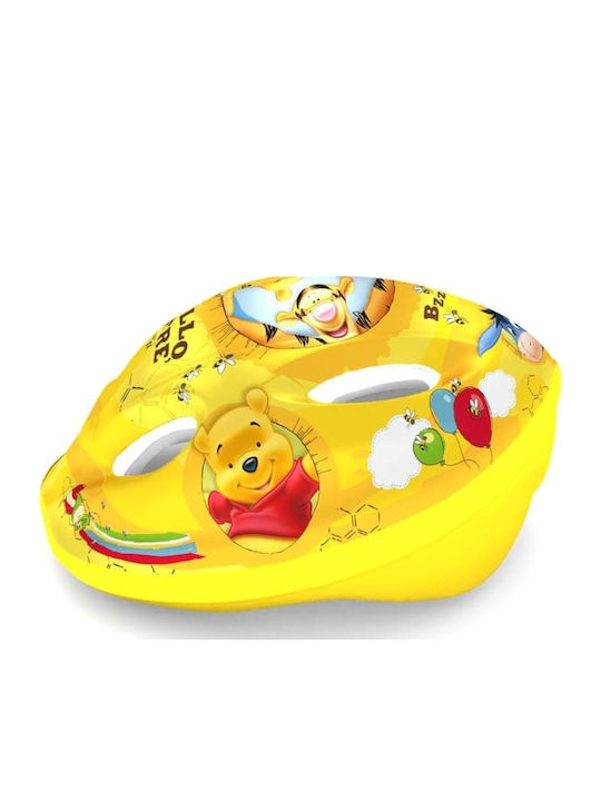 Seven Disney Winnie the Pooh Παιδικό Κράνος για Ποδήλατο Πόλης Κίτρινο