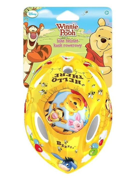 Seven Disney Winnie the Pooh Παιδικό Κράνος για Ποδήλατο Πόλης Κίτρινο