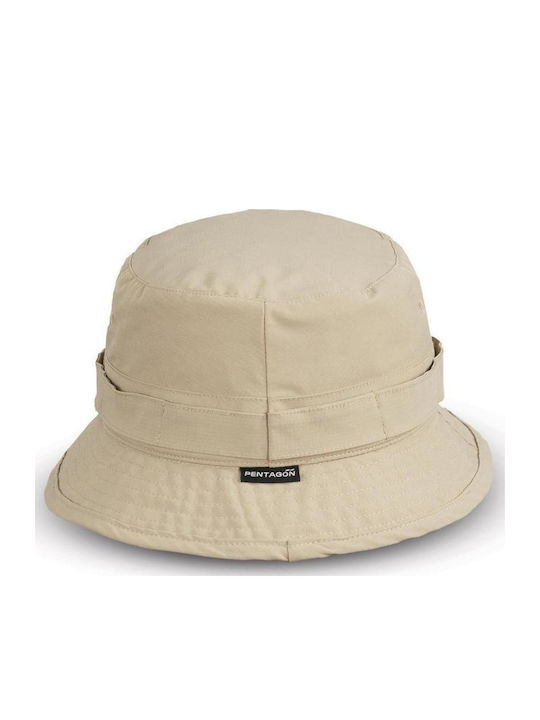 Pentagon Gobi Herren-Hut Bucket-Stil Beige