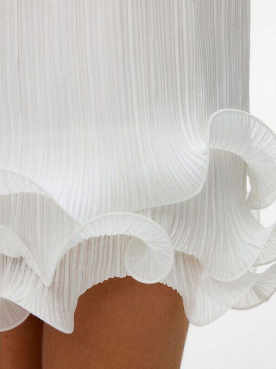 Summer Mini Evening Dress White