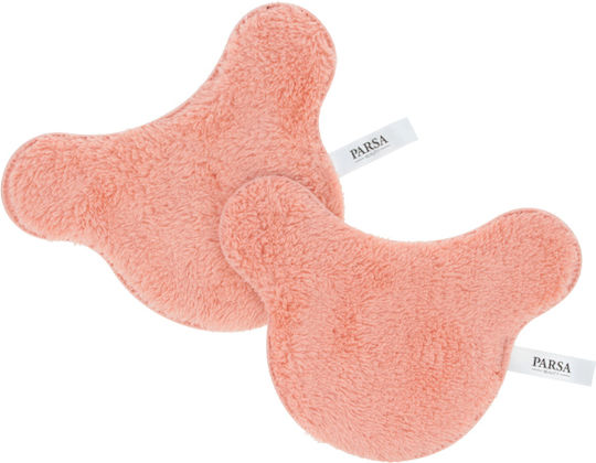 Parsa Kids Koala Microfibre Face Cleansing Cloths Green Orange 2 Pieces