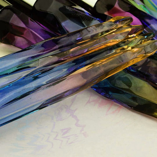 Πινέλο Μακιγιάζ Τοποθέτηση Σκιάς Rainbow Diamond Λαβή