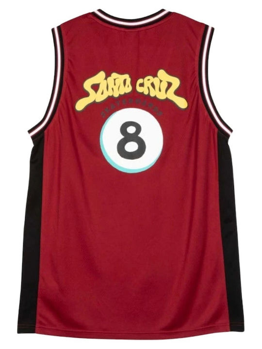 Santa Cruz T-shirt Burgundy Santa Cruz T-shirt Burgundy