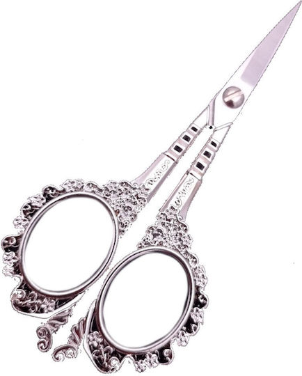Steel Vintage Precision Nail Scissors Silver